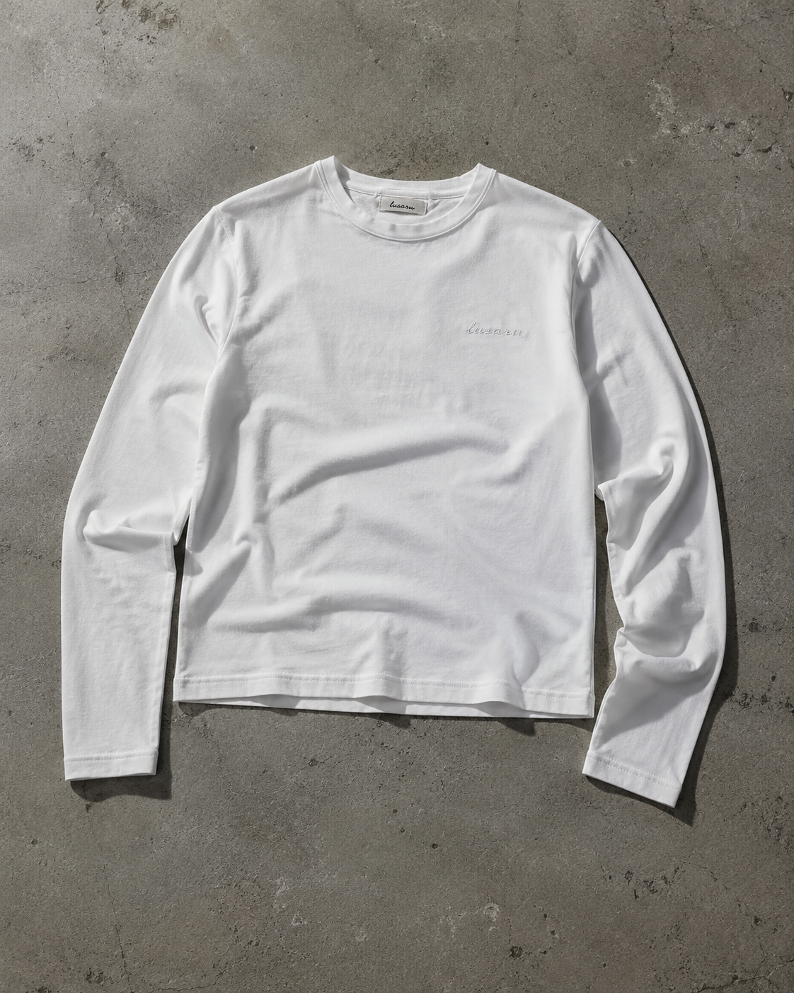 Slim White Longsleeve